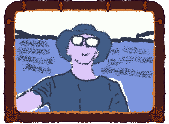 WigglyPaint portait of the author